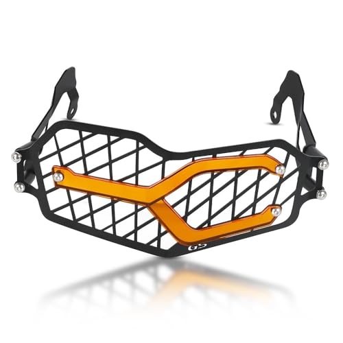 Protège phare moto F800 GS anti-fissure, protection grille avec support 800GS