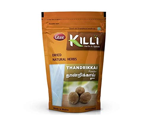Seelans Superstore, Gtee KILLI Thandrikkai Powder - Beleric Powder 50g