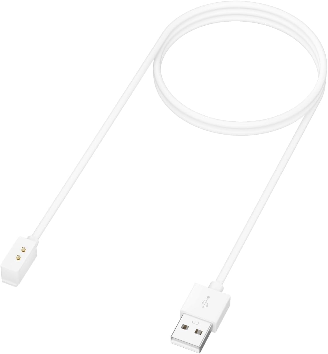 Tobfit Charger Compatible with Redmi Watch 5/4 / Xiaomi Mi Band 8/8 Pro/9/9 Pro/Smart Band 2 – 100cm USB Charging Cable Replacement (Not for Redmi Watch 3) USB A, White-image-8