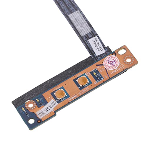 SM SunniMix NBX000SL00 Placa de botão liga/desliga liga/desliga com cabo para Lenovo G470 G475 Lapto