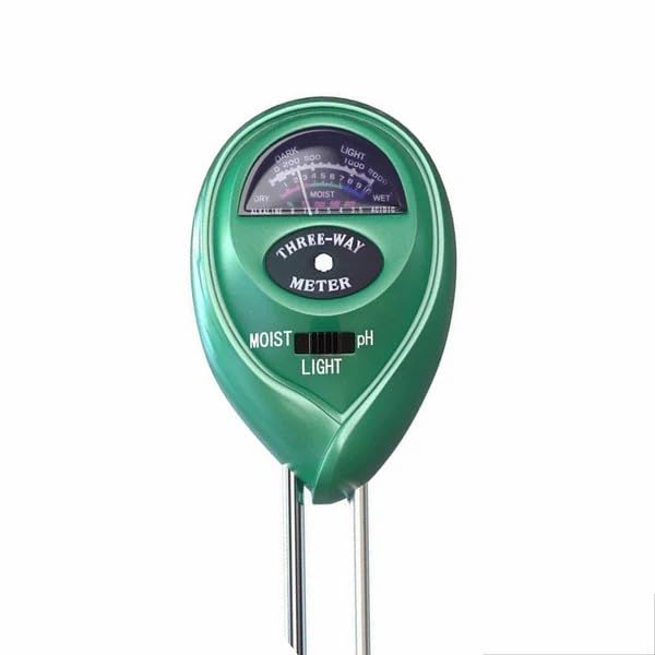 3-in-1 Soil Tester Plant Moisture Sensor – Measure Moisture, pH, and Light