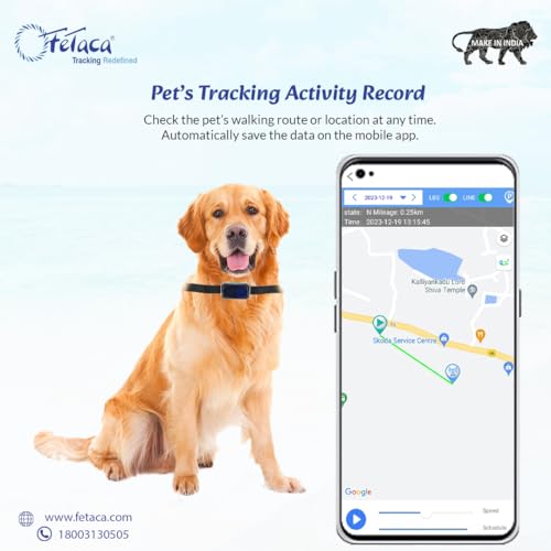 FeTaca® GPS Tracker for Pets: Ideal for Labrador Retrievers, German Shepherds, and More with Advanced 1-Year Tracking Platform Subscription! FeTaca® GPS Tracker for Pets: Ideal for Labrador Retrievers, German Shepherds, and More with Advanced 1-Year Tracking Platform Subscription!