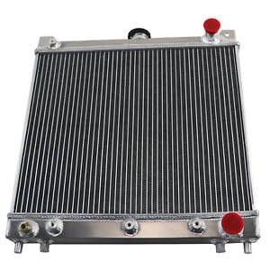 EGINCOOLER 3 Rows Core Aluminum Radiator for Suzuki Jimny SN413 2 Dr Hardtop AT/MT Engine Coolant Radiador+Shroud Fan+Relay Kit