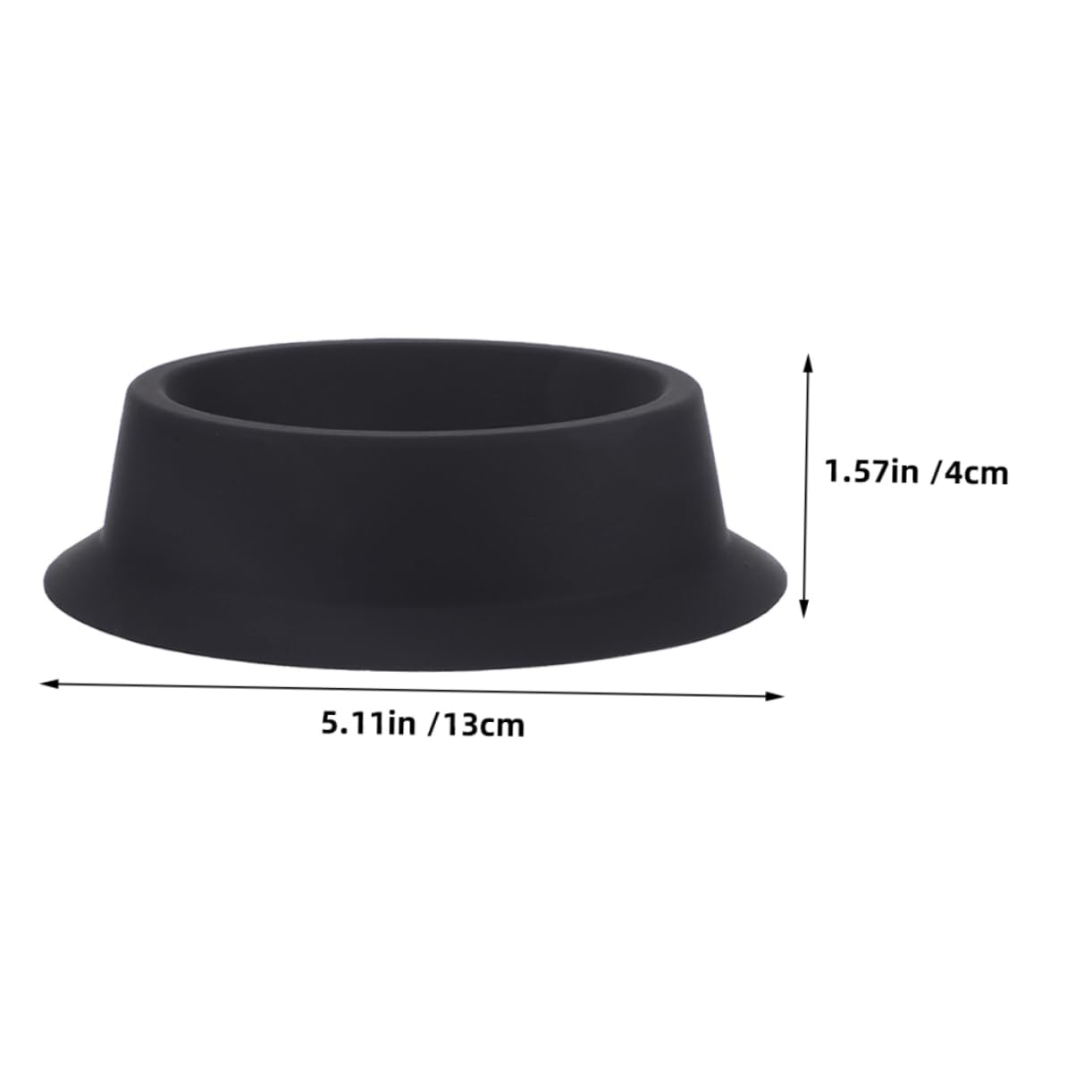VICASKY 2pcs Silicone Travel Shaving Bowl Dye Stuff Mixing Bowl Minimalist Design Beard Shave for Men