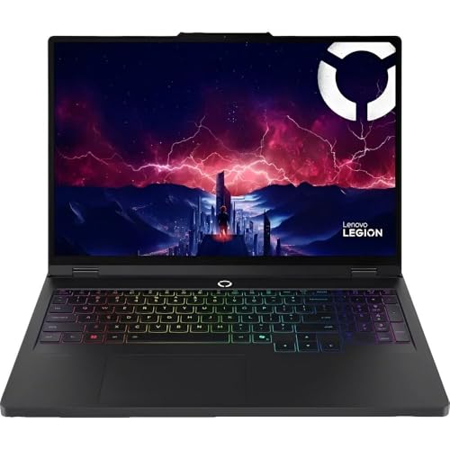 Lenovo Legion Pro 5 Notebook Gamer, AMD Ryzen 9 8945HX, RTX 5070 Ti 16GB, 16GB RAM DDR5, SSD 1TB, Tela 16' WQXGA 240Hz, Eclipse Preto