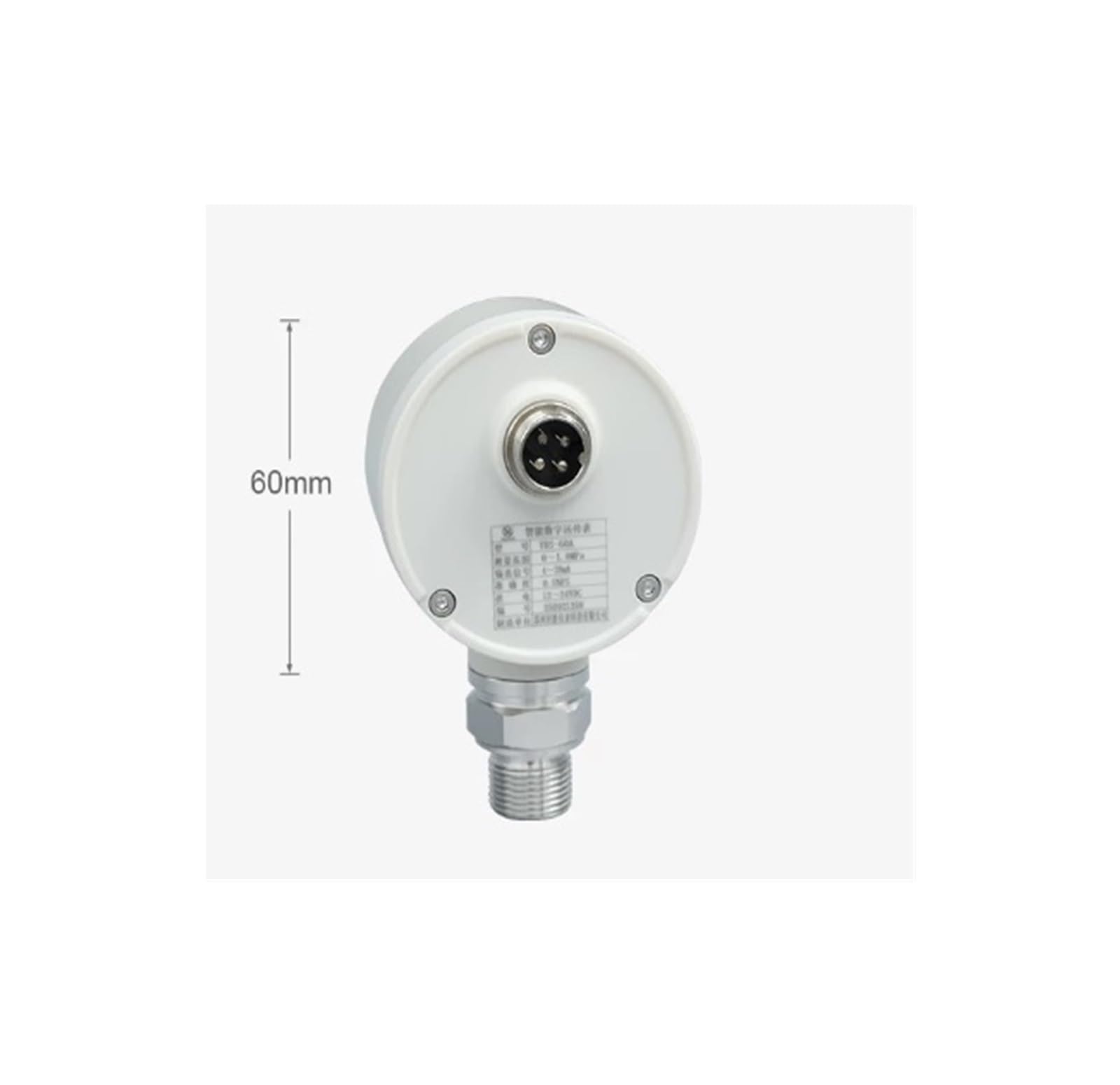 Manómetro digital YBS60A for la industria de construcción(-10-10kPa)