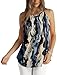 WIHOLL Summer Womens Tops Fashion Clothing 2026 Plus Size Tank Tops Crew Neck Sleeveless T Shirts Tie Dye XL