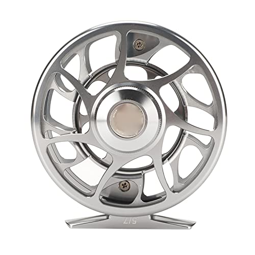 Metal Fishing Reel Aluminum Alloy CNC Machined Fly Reel 1:1 Speed Ratio Freshwater Saltwater Fishing