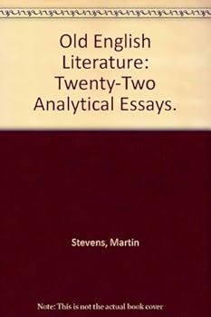 Paperback Old English Literature: Twenty-Two Analytical Essays Book