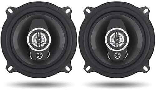 SQUADO Kit Altavoces Coche, Par de altavoces para coche de 16 cm, altavoces de hasta 500 W con rejilla protectora, impedancia de 4 ohmios, sonido potente y nítido para coche - imagen 3