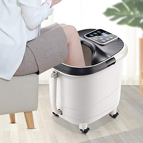 Masajeador de pies eléctrico con baño y calentador miniatura 2