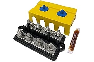 BusBar - Dual 250 Amp 4-Post Power Distribution Block
