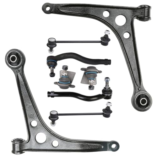 RIDEX 772S0720 Kit de brazos de suspensión Delantero Izquierda Delantero Derecha sin rótula de suspensión/carga con apoyo de caucho compatible con VW SHARAN 7M8, 7M9, 7M6