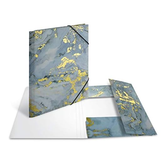 HERMA 19797 Carpeta de dibujo SPARKling con motivo de Piedra, A4, cartón resistente, con impresión interior, carpeta de 1 palmo