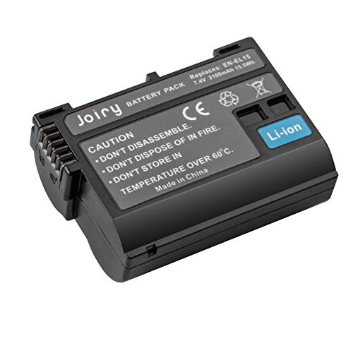 2X EN-EL15 EN-EL15A Ersetzt Akku Kompatibel mit Nikon d750 d7200 d7100 d800 d850 d810 d610 d500 Battery und More - Image 7