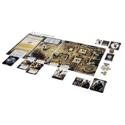 Star Wars: The Mandalorian Adventures juego de mesa cooperativo miniatura 2