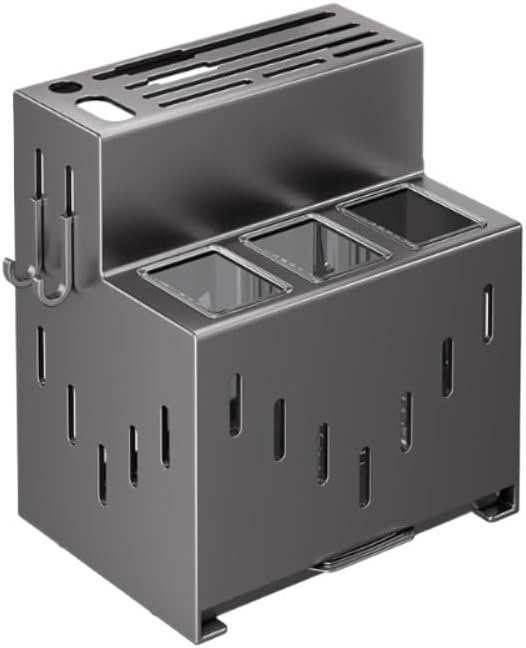 Stainless Steel Kitchen Rack Storage for Cutting Boards Integrated Multi Functional Countertop