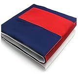 VSVO Christian Flag 3x5 ft Double Sided Embroidered 300D Oxford Nylon – Indoor/Outdoor, Brass Gromme