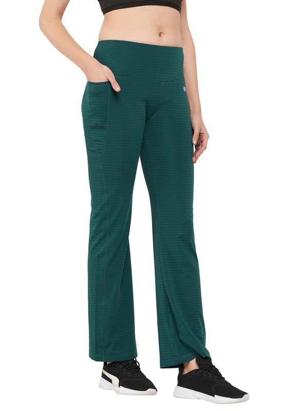 Image of Clovia Women's Regular Fit Mid Rise Pants