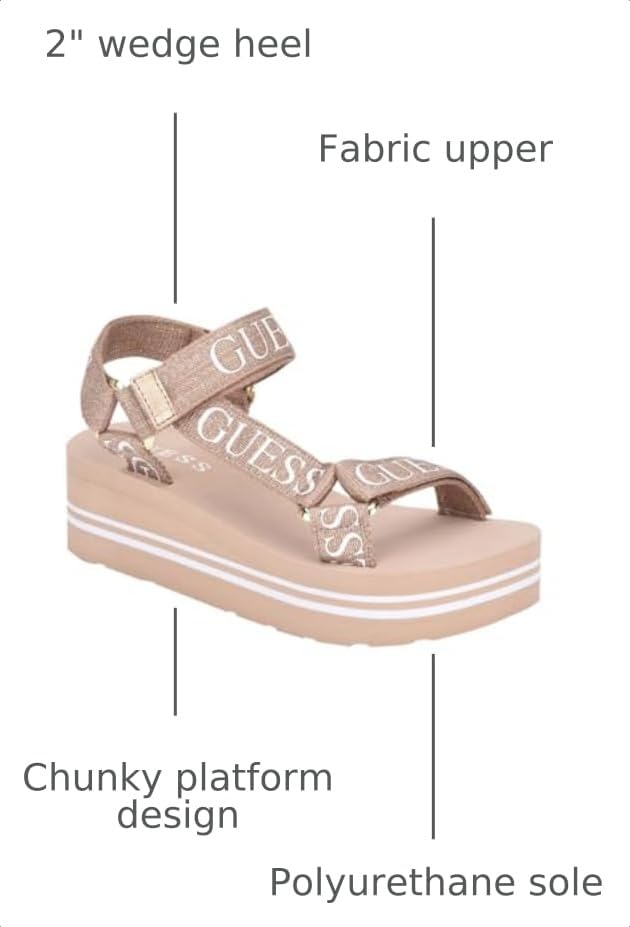 Image of Guess Women's AVIN Wedge Sandal