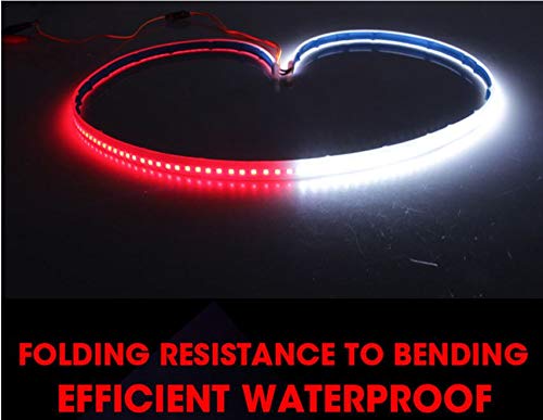 Image of WolkomHome Car Door Lights Flash light (RED& ICE BLUE) Set of 2 for Tata Indigo CS