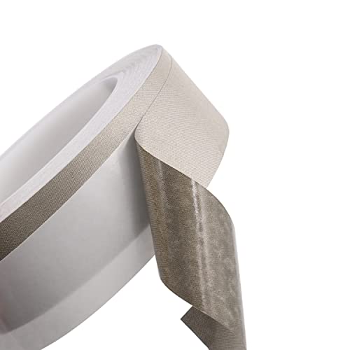Image of Conductive Cloth Fabric Adhesive Tape 30mm x 20M (1.2in x 65ft), Faraday Tape for EMI Shielding, Interference Signal Blocking, Laptop Mobilephone Guitar Repair, Cable Wire Harness Wrapping