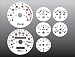 1987-1991 Jeep Wrangler White Face Gauges