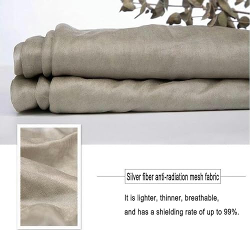 Tissu de protection radiations et isolation EMI XENITE couleur Silver