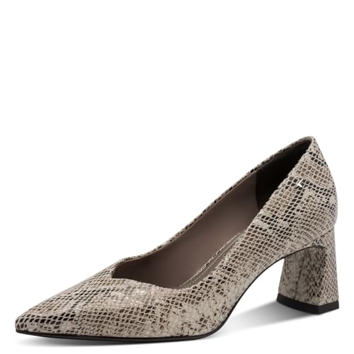 Tamaris Damen Pumps Vegan beige 38