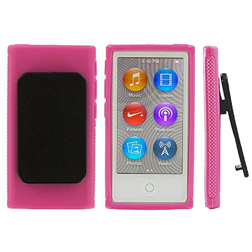 TPU Case Cover with Clip for iPod Nano 7, Nano 8