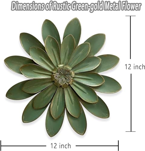 Novbvia Metal Flower Wall Sculpture thumb #3