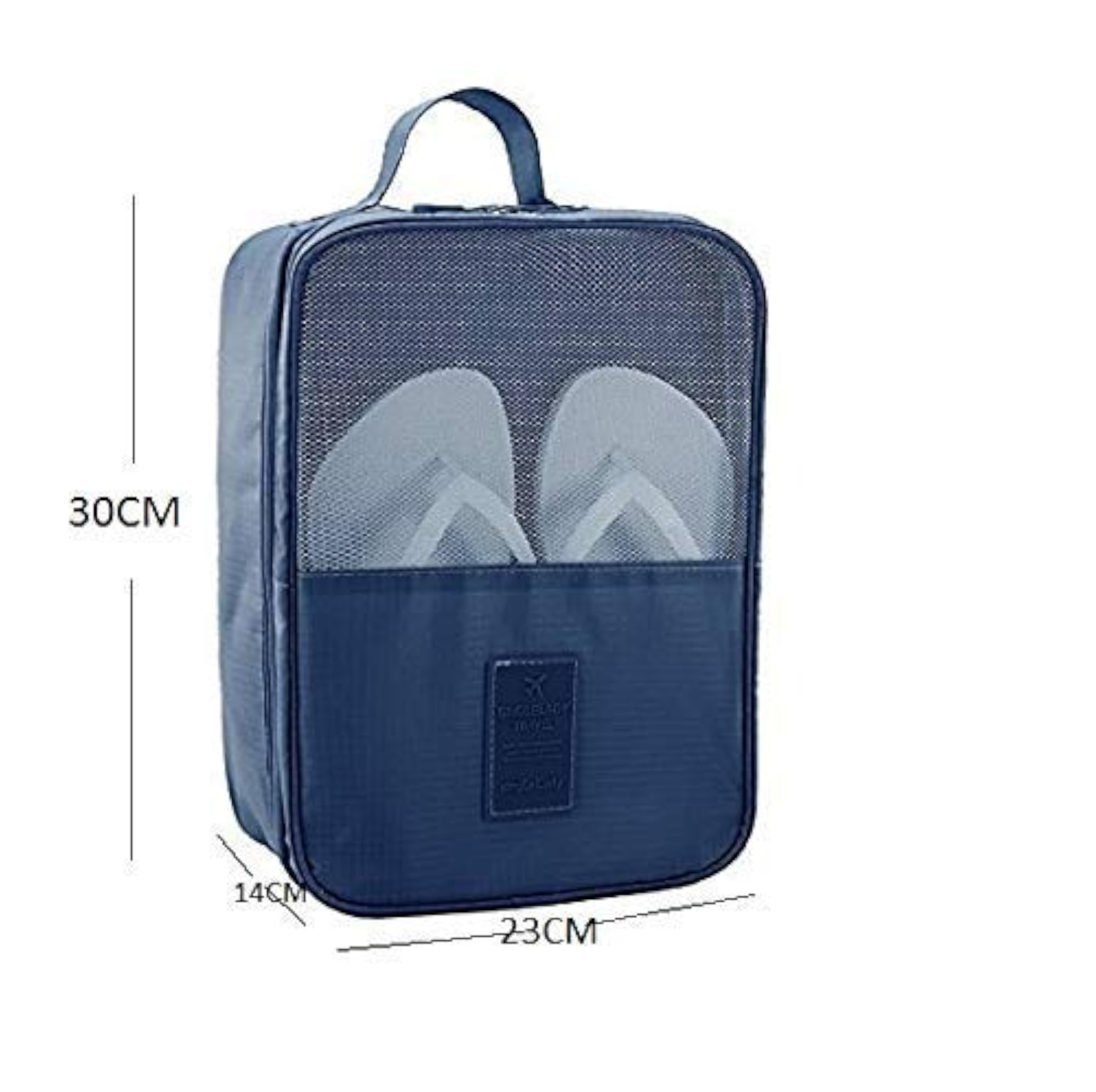 Portable Travelling Shoe Storage Bag, Multi Color