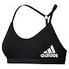 adidas-Womens-All-Me-Light-Support-Training-Bra adidas Women's All Me Light Support Training Bra, Black/White, Small