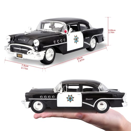 Maisto vehículo a escala 1:26 Buick Century 1955 miniatura 6