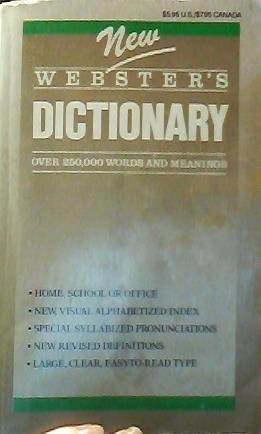 New Webster's Dictionary B000NPYQSY Book Cover