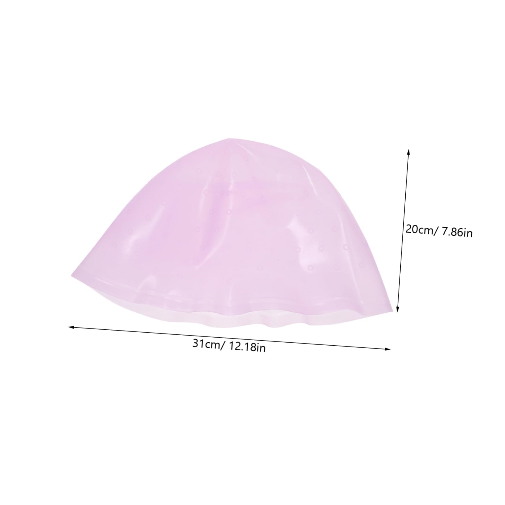 FRCOLOR Hair Coloring Caps with Hooks Silicone Dyeing Cap for Dark Hair Salon Tool Kit