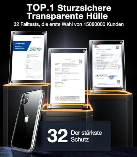TORRAS Diamond Series Hülle für iPhone 11 – Schlank und stoßfest