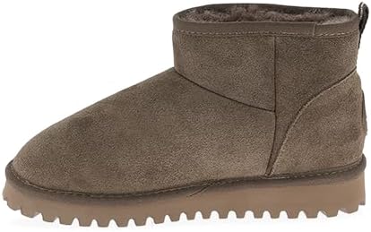 dresco Damen Chakir City Shoes Schneestiefel, Khaki, 38 EU, khaki, 38 EU