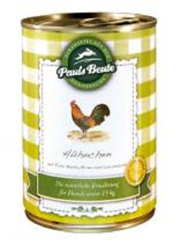 Produktbild von Pauls Beute Hunde Nassfutter Hühnchen - 400 g