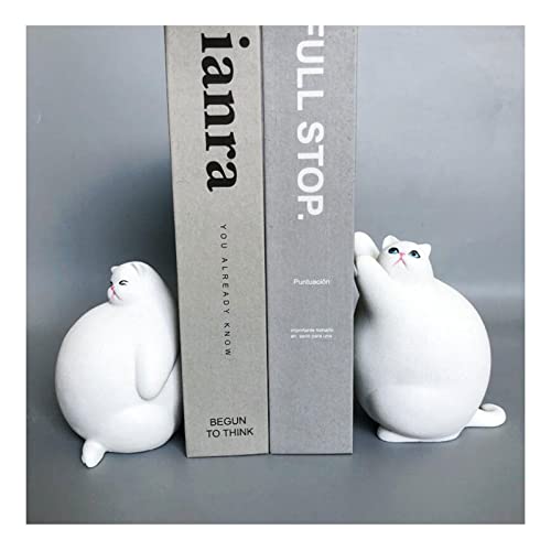 Serre-livres robuste résine chat au design haut de gamme - 2