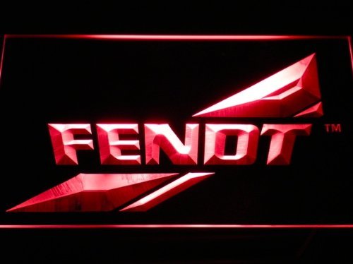 Preisvergleich Produktbild Fendt Traktor LED Zeichen Werbung Neonschild Rot