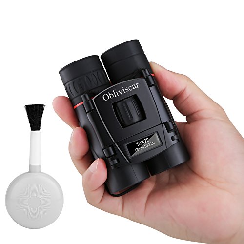 Binoculars For Adults Kids, Compact Lightweight 10x22 Mini Binoculars ,Waterproof Fogproof Portable Binoculars High - Magnification With Low Light Night Vision For Bird Watching/Theater/Hiking