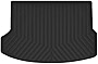 Mixsuper Custom Fit Cargo Liner for 2021-2023 Kia Seltos, Only Fits Models with Subwoofer in Cargo Area, All Weather Rear Trunk Liner Cargo Mat Black