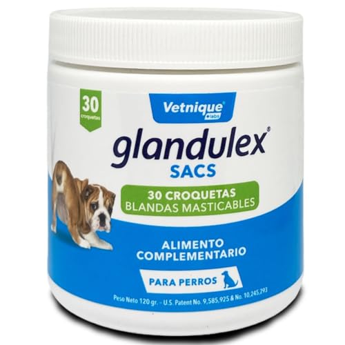 Glandulex Croquetas Blandas Altamente Palatables - 30 Croquetas (120 g)