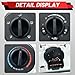 55111840AE Upgraded AC Heater Climate Control Module Compatible with 2007 2008 2009 2010 Jeep Wrangler JK