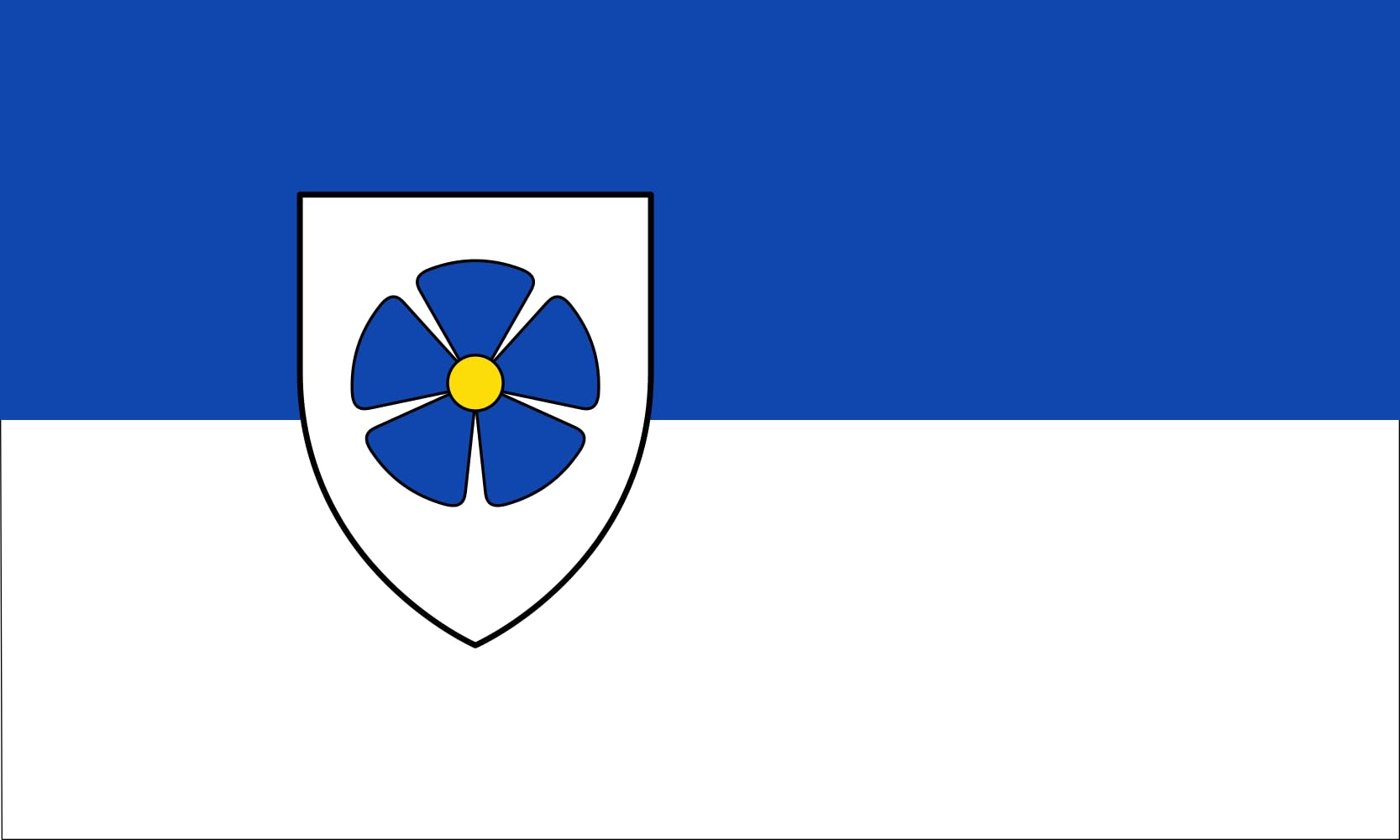 Drapeau Lemgo grand format Stadt Lemgo pavillon de ville extérieur