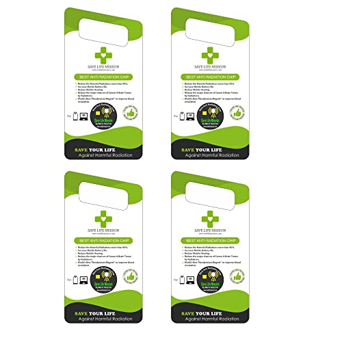 Save Life Mission Anti Radiation Chip For Protection From Mobile & Laptop, Pack Of 4, Black (B08M3RGG7X) Amazon Price History, Amazon Price Tracker
