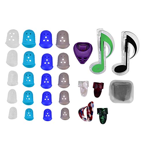 Et clip de page de livre de musique avec boîte de médiators pour guitare ou ukulélé débutants pour amateur de guitare - Les Beatles, Paul McCartney, John Lennon, RIngo Starr, George Harrison Et clip de page de livre de musique avec boîte de médiators pour guitare ou ukulélé débutants pour amateur de guitare – Image 5