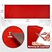 PBHEPJ 4ft x 10ft Extra Thick Red Carpet Runner for Party & Hollywood, Festival Celebration, Wedding, Graduation Ceremony, Award Ceremony, VIP Reception, Heavy-Duty, Non-Slip TPR Rubber