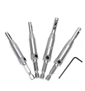 Mmbuy Schalungsbohrer-Set HSS 7 Stück (4Pcs)